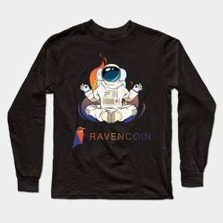 Ravencoin coin Crypto coin Cryptocurrency Long Sleeve T-Shirt